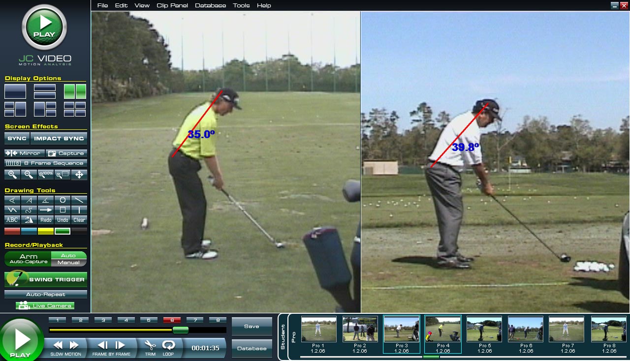 Digital Mirror Advanced - Golf Swing Analysis Software