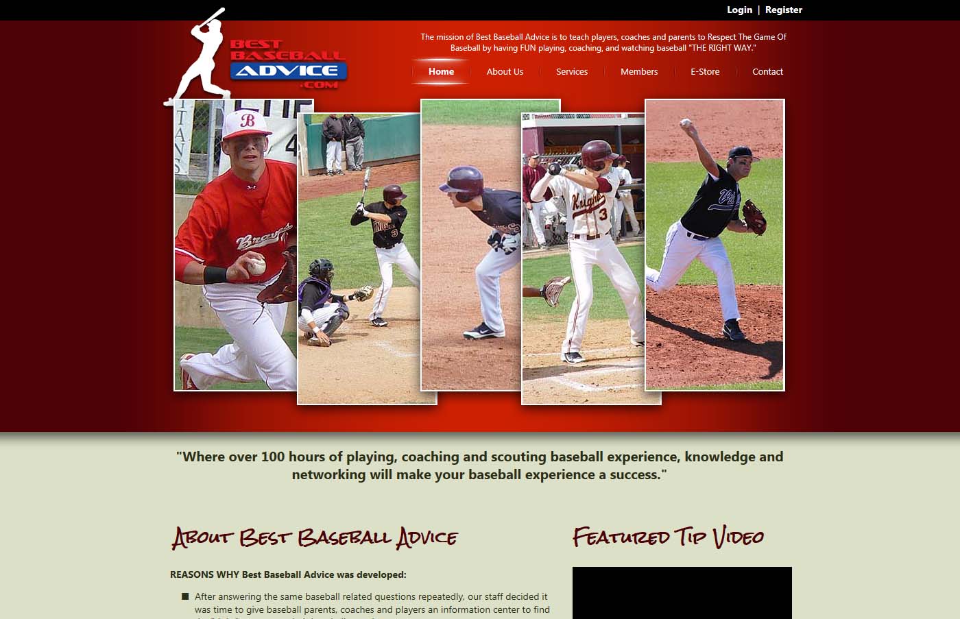 Best Baseball Advice