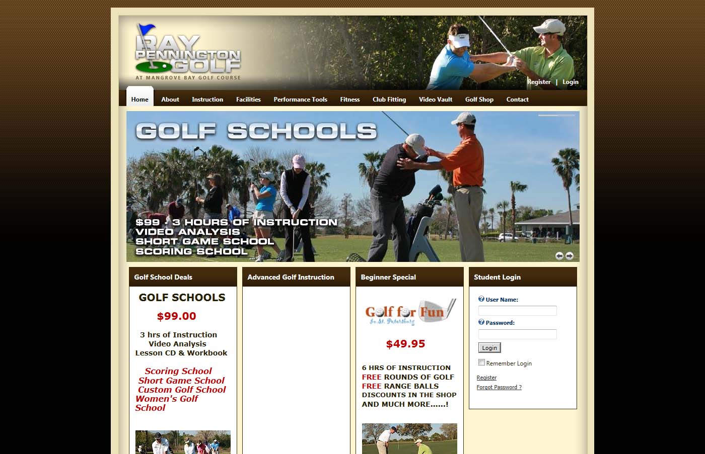 Ray Pennington Golf